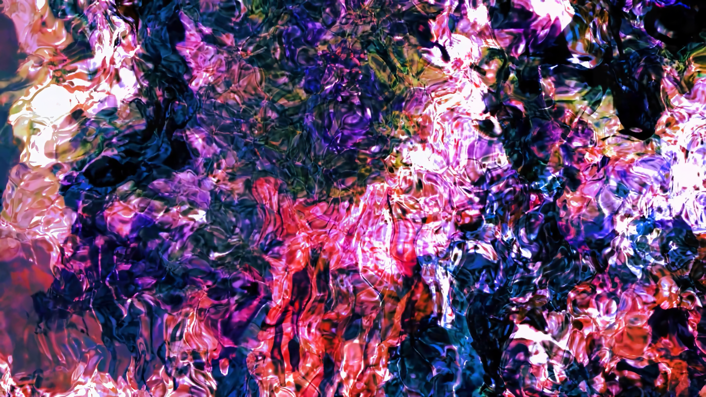 Abstract water reflection photograph